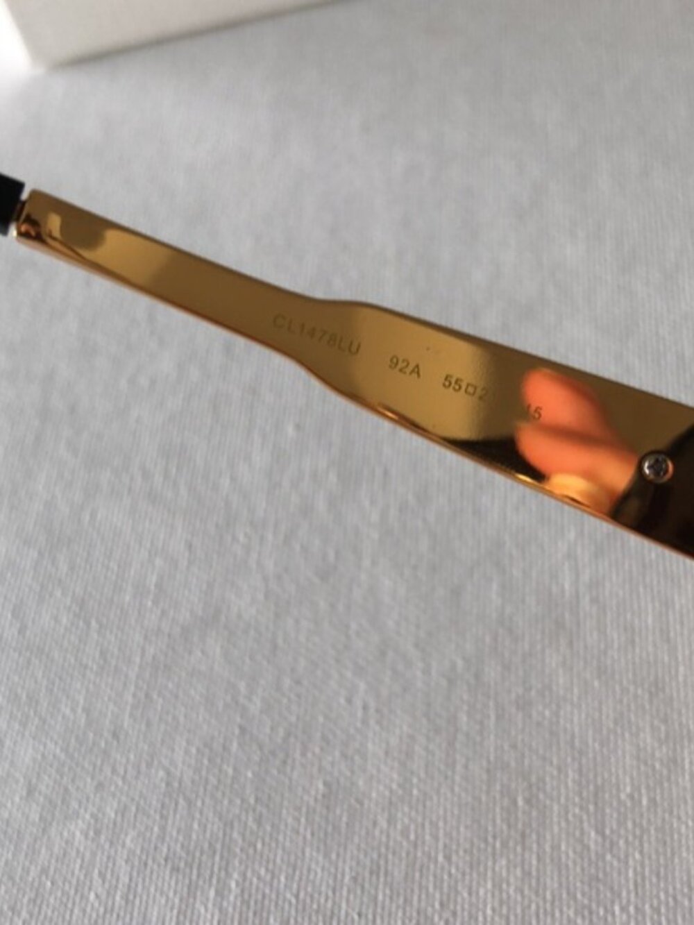 Celine Black and Gold Sunglasses MK - Picture 5 of 10